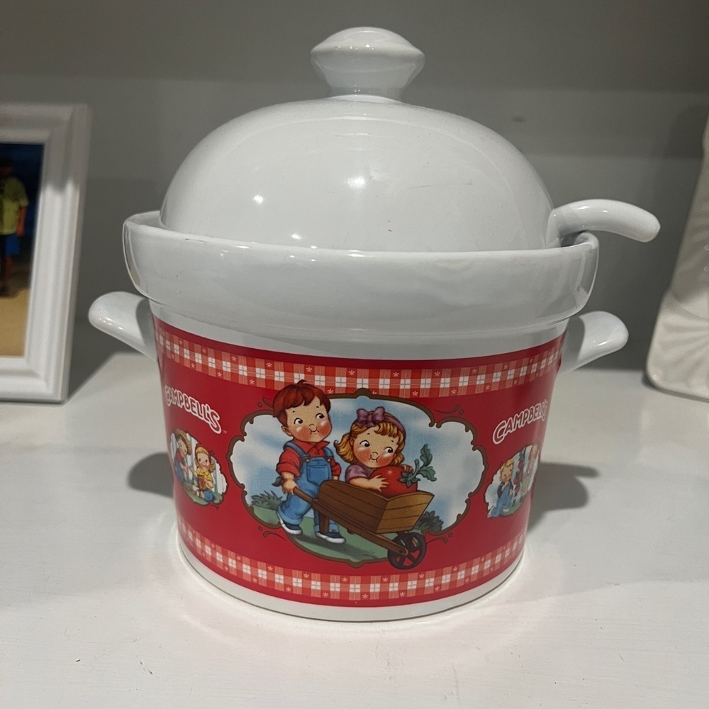 FINAL PRICE Vintage 1993 Campbell’s Soup Collectible Soup Tureen